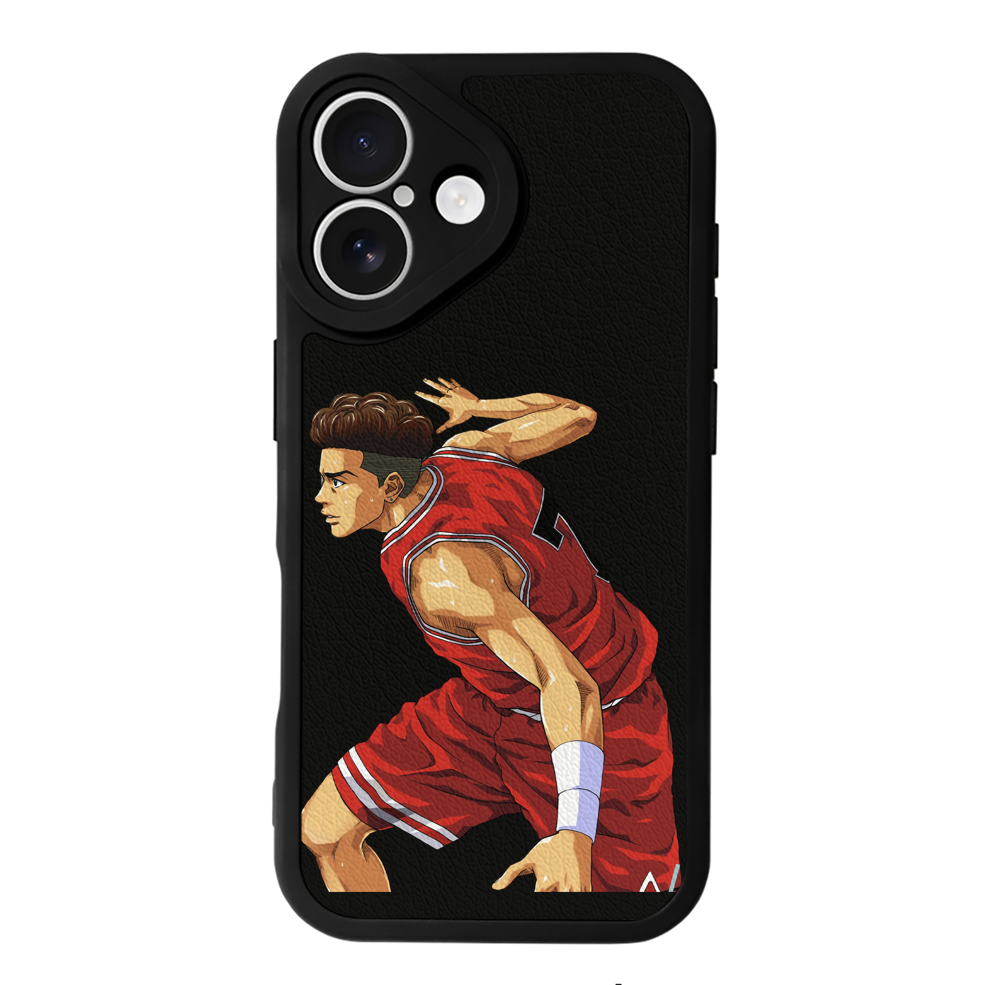 （画像用） SLAM DUNK／スラムダンク 【iPhone 16シリーズ対応】シリコンスマホケース（レザー調） 材質：シリコン